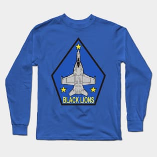 VFA-213 Blacklions - F/A-18 Long Sleeve T-Shirt